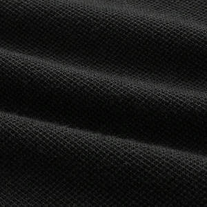 Polo géométrique pour homme sur mesure OEM |   T-shirt d'entraînement sublimé noir et blanc à coupe angulaire, confection sur mesure, usine de vêtements Sialkot - Product Image 3