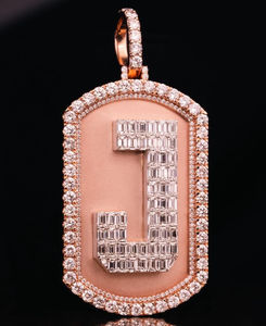 Haute qualité Moissanite diamant givre croix glacé pendentif épineux conception pour les fêtes à la mode mariages et cadeaux - Product Image 2