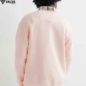 เสื้อสเวตเตอร์แขนยาวแฟชั่นใหม่สำหรับผู้ชายเสื้อสเวตเชิ้ตผ้าคอตตอนผสมสไตล์ไม่เหมือนใครสำหรับฤดูหนาว - Product Image 1