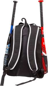 <b>Waterproof</b> Casual Baseball/Softball Backpack Portable Equipment and Gear <b>Bag</b> for Youth and Adults with Zipper Closure - Product Image 3