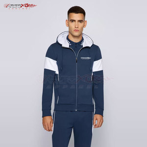 High Performance Men Tracksuit With Polyester <b>Blend</b> Fabric And Quick Dry Feature For Training Men Two Piece Polyester Tracksuit - Product Image 2