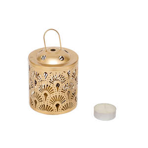 Available High Quality Round Available Glass Candle <b>Jar</b> for Home & Hotel Decoration New Design Best Price Metal Candle Lantern - Product Image 3