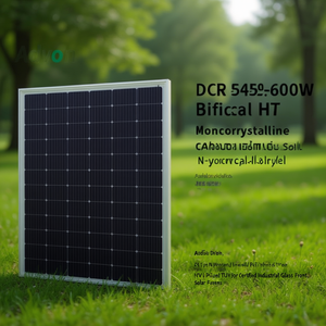 แผงโซลาร์เซลล์ Advon DCR 545W-600W แบบสองหน้า HJT N-Type โมโนคริสตัลไลน์ ได้รับการรับรองมาตรฐาน TUV สำหรับกระจกอุตสาหกรรมด้านหน้า - Product Image 3