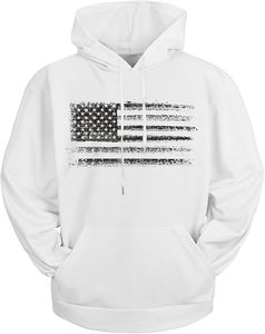 Sweat à capuche unisexe en polaire pour homme élégant et tendance, imprimé numérique uni, 100% coton, respirant, coupe-vent, écologique, rapide - Product Image 5