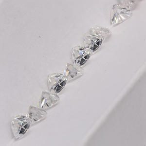 Trillion Cut Loose <b>Diamond</b> for Making Jewelry E/VVS2 Triangle Shape <b>Diamond</b> Natural Loose <b>Diamond</b> Colorless Stone for <b>Ring</b> - Product Image 2
