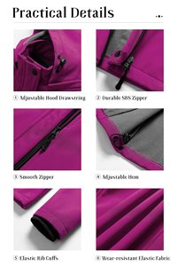 Chaqueta Softshell de estilo único, chaqueta Softshell unisex impermeable para ropa de invierno, chaqueta Softshell hecha a medida - Product Image 3