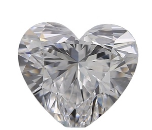 Diamant en vrac cultivé en laboratoire CVD en forme de coeur Clarté VVS DEF Couleur IGI Certifié Diamant en vrac poli pour la fabrication de bijoux - Product Image 2