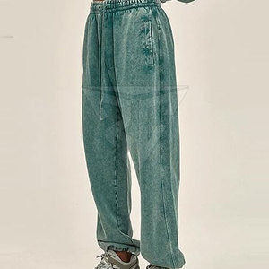 Casual Working Low MOQ Men Cotton Made Acid Wash <b>Trouser</b> High Waist Straight Outdoor Wear Men Acid Wash <b>Trouser</b> - Product Image 5