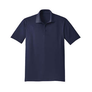 เสื้อโปโลผ้าไหมสัมผัสนุ่มสำหรับผู้ชายผู้ใหญ่ รุ่นเพิ่มความสูง - Product Image 4