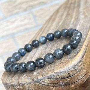 Wholesale Handcrafted Polished Love Bracelet Natural Labradorite Healing <b>Crystal</b> Fashion Jewelry Feng Shui Style Carved - Product Image 1