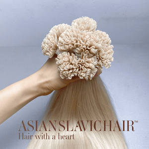 Extensiones de cabello FlatTip Cabello humano Italiano Pre-Bonded Flat 100 Extensiones de cabello con punta de queratina de Asianslavichair Vietnam - Product Image 5