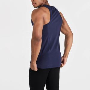 Camiseta deportiva para correr para hombre, diseño personalizado, sublimación sin costuras, camisetas sin mangas transpirables de secado rápido para maratón - Product Image 3