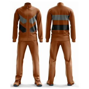 Survêtement de sport en molleton respirant 100% coton pour hommes, quantité minimale de commande bas, entraînement d'échauffement, football en gros - Product Image 5