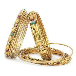 Pulseras Elegantes para Mujer, 9 Piezas - Doradas - Product Image 2