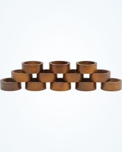 Anillo de Servilleta de Madera de Diseño de Marca Privada para Decoración de Mesa, Mejora la Experiencia Gastronómica con Artesanía de Madera Artística - Product Image 5