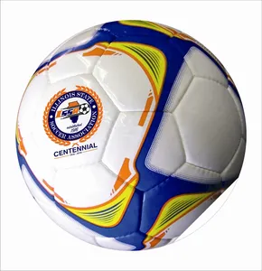 Meilleure qualité de ballon de football en vrac, équipe de sport, taille 5, avec logo personnalisé, prix d'usine