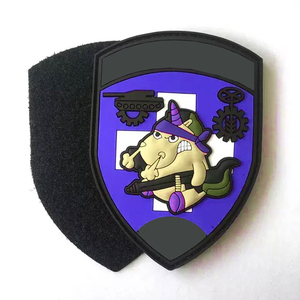 Patch en PVC de haute qualité, tissu sergé, personnalisé, 3D, à coudre, patchs en toile PVC à repasser pour chapeaux et vêtements, patch en PVC en caoutchouc léger - Product Image 2