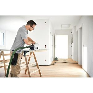 Sierra de Inmersión Eléctrica TS 60 para Uso Industrial y Bricolaje, Corte en Ángulo de 45 Grados para Madera, Metal, Azulejos, Piedra y Ladrillo - Product Image 1