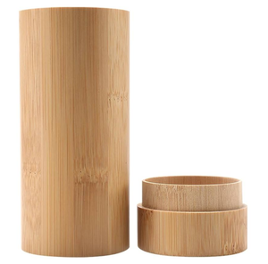 Tube de bambou naturel biodégradable naturel | Solution d'emballage et de stockage durable écologique | Usine OEM Vietnam - Product Image 3