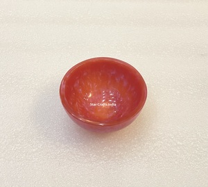 Juego de cuencos para servir de resina amarilla altamente pulida, ensaladeras artesanales de alta calidad, hogar, Hotel, restaurante, moderno, personalizado, India - Product Image 5