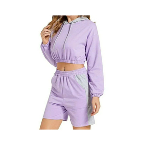 Sudadera Corta Informal con Capucha, Top Corto Deportivo para Mujer, Top Corto con Cordón Ajustable y Capucha 2026 - Product Image 4