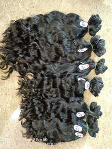 Cabello Remy virgen indio 100%, pelos a granel extraídos individuales, estilos de ondas profundas sueltas y ondas naturales con color de cabello Natural - Product Image 6