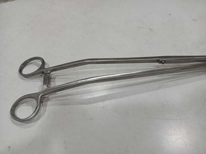 Manipulador uterino tipo V de ginecología, 37cm, instrumento quirúrgico Manual reutilizable, Material de acero inoxidable - Product Image 3