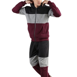 Ensemble de survêtements 2 pièces pour hommes en molleton de coton léger et de qualité supérieure, couleur unie, écologique, personnalisable OEM, imprimé délavé à l'acide, vente en gros - Product Image 6