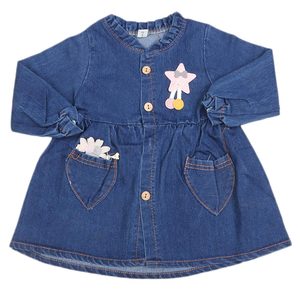 เสื้อยีนส์เด็กผู้หญิง Chase Value สีฟ้า ไซส์ M - Product Image 3