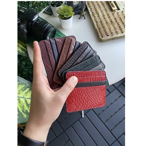 Stylish and Modern <b>Card</b> Holder in Different Colors Genuine Leather Men's <b>Card</b> Holder Customized - Made in Turkey - Product Image 1