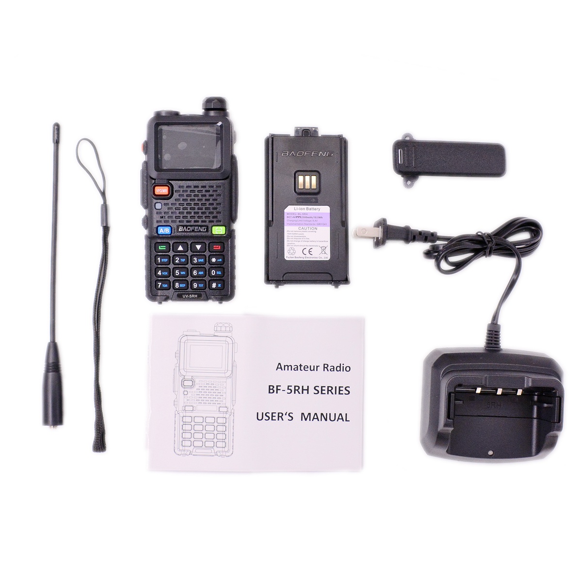 Baofeng BF UV-5RHトランシーバー10Wハイパワーハンドヘルド双方