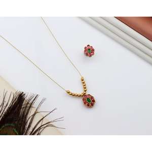 Ensemble de pendentifs pour femmes de haute qualité avec des pierres uniques pour les femmes Bijoux de mariée Mariage Fiançailles et occasions spéciales - Product Image 2