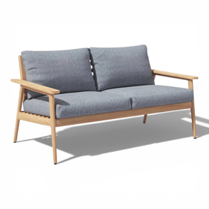 Factory Wholesale Teak Wooden Two Seat Lounge <b>Sofa</b> for <b>Outdoor</b> Dining Hotel & Park Use-Rust Proof & Durable - Product Image 3