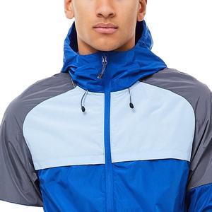 Conjunto Corto Personalizado de Chaqueta Cortavientos al por Mayor, Sudadera con Capucha de Moda de Manga Larga, Pantalones Cortos a Juego, Conjuntos Deportivos Cortos - Product Image 2