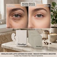 Patchs rafraîchissants pour les yeux au matcha OEM, caféine, cernes, masque hydratant pour les yeux, anti-poches, soin de la peau, fabrication sur mesure