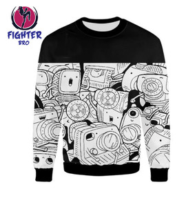 เสื้อสวมหัวขนาดใหญ่สำหรับผู้หญิงเสื้อสเวตเชิ้ตคอเต่าแขนยาวแขนยาวแบบพอดีตัว - Product Image 4