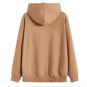 Sudadera unisex con capucha para hombre, logotipo personalizado, sudaderas con capucha de lana de algodón liso en blanco a granel, fabricante de Pakistán - Product Image 2