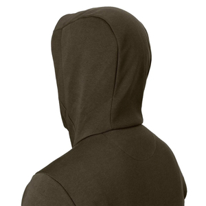 Sudadera con capucha de lana de algodón de 500GSM de peso pesado para hombre, hombro caído, de gran tamaño y teñido liso para invierno - Product Image 5