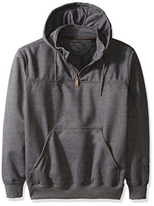 เสื้อฮู้ดดี้ขายส่งปี 2026 แบบซิป 14 ช่อง ผ้าฝ้ายฟลีซสำหรับผู้ชาย เสื้อสเวตเชิ้ตแบบเรียบ ปักลาย ปั๊มนูน เสื้อผ้าผู้ชายสั่งทำได้ - Product Image 3