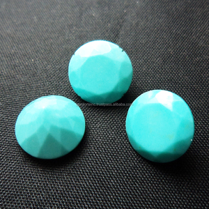 Piedra preciosa redonda para fabricación de joyas, pera ovalada, Esmeralda facetada, verde, azul, turquesa, de alta Quilate - Product Image 5