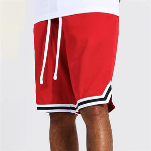 Short de basket-ball pour hommes short de basket-ball en maille à séchage rapide brodé de logo personnalisé avec poches - Product Image 5