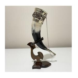 Corne à boire viking personnalisée, naturelle, artisanale, écologique, polie, pour la maison, les restaurants et les hôtels, vente chaude à bas prix - Product Image 1
