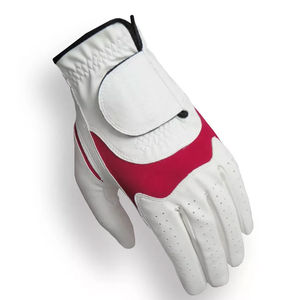 Best-seller Gants de golf en cuir Cabretta de qualité supérieure pour gaucher avec logo personnalisé en peau de mouton de qualité élégante Applicabilité sportive - Product Image 1