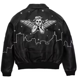 Personalizado OEM fabricante de alta calidad 2025 Chenille bordado hombres Universidad personalizado béisbol bombardero Letterman cuero - Product Image 3