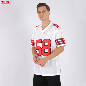 Uniforme de fútbol americano Estilo único Equipo nacional Poliéster transpirable Jugadores jóvenes adultos Jersey de fútbol americano - Product Image 4