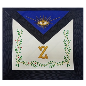 Delantal 2025 de 4 ° grado con logotipo personalizado y bordado de ramitas para uso en la iglesia por adultos - Product Image 3