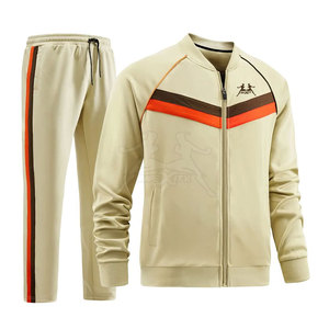 Chándal deportivo para hombre con tela transpirable y diseño ajustado, chándal deportivo personalizado con chaqueta con cremallera - Product Image 6
