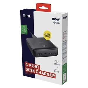 Caricabatterie USB <b>Type</b>-A, USB <b>Type</b>-<b>C</b> MAXO 100W Power Delivery Black 25242 - Product Image 2
