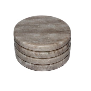 Ensemble de sous-verres en marbre de qualité supérieure grands tapis de table en pierre durables pour la cuisine et la maison essentielles pour la pendaison de crémaillère - Product Image 6