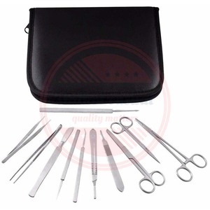 Kit de disección quirúrgica de acero inoxidable Kit de disección veterinaria Kit de cirugía médica - Product Image 5